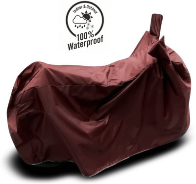 AASHTIK MART Two Wheeler Cover for TVS(Apache RTR 200 4V, Maroon)