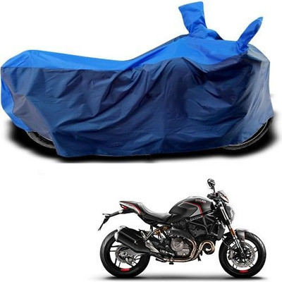 DeepShakshi AUTOMOTIVE Waterproof Two Wheeler Cover for Ducati(Monster 82, Blue)