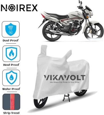 NOIREX Waterproof Two Wheeler Cover for Honda(CB Shine, Silver)