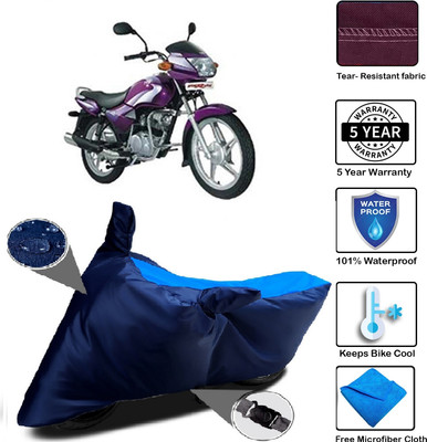 MISSION COLLECTION Waterproof Two Wheeler Cover for TVS(Max, Blue)