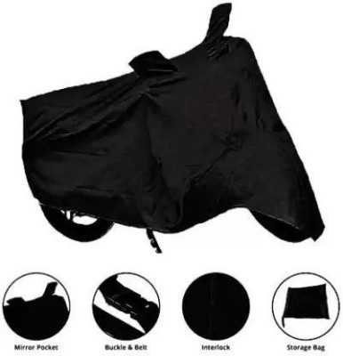 TranceAuto Waterproof Two Wheeler Cover for Honda(Activa 5G, Black)