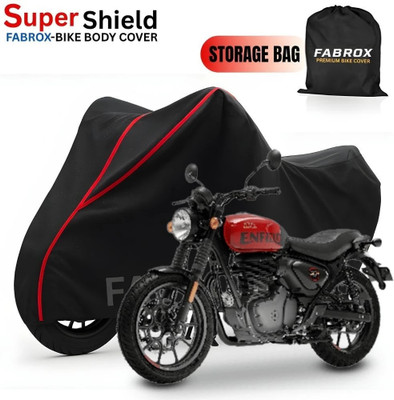 FABROX Waterproof Two Wheeler Cover for KTM(RC 125, Black, Red)