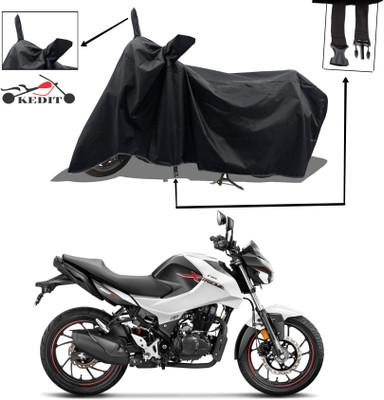 KEDIT Two Wheeler Cover for Hero(Xtreme 160 R, Black)