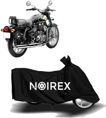 NOIREX Two Wheeler Cover for Royal Enfield(Bullet 500, Black)