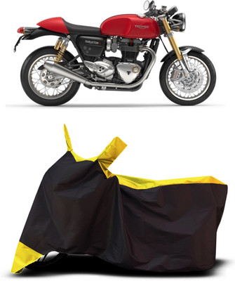 VESMEI Two Wheeler Cover for Royal Enfield(Thunderbird, Yellow)