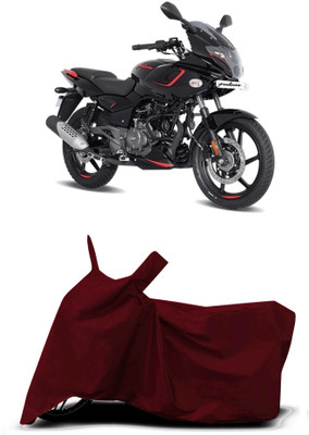 VESMEI Two Wheeler Cover for Bajaj(Pulsar 180F BS6, Red)