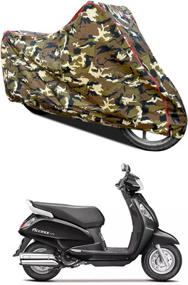 AutoGalaxy Waterproof Two Wheeler Cover for Suzuki(Access 125, Yellow)
