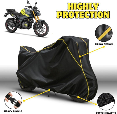 OliverX Waterproof Two Wheeler Cover for Hero(Xtreme Sports, Black, Yellow)