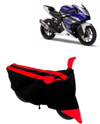 Mdstar Waterproof Two Wheeler Cover for Yamaha(YZF R25, Red)