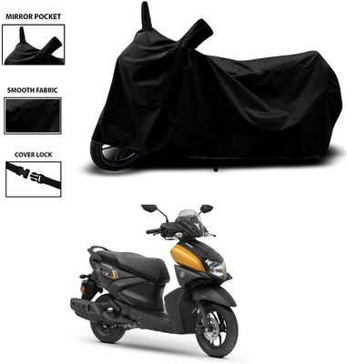 DeepShakshi AUTOMOTIVE Waterproof Two Wheeler Cover for Yamaha(RayZR 125 Fi, Black)