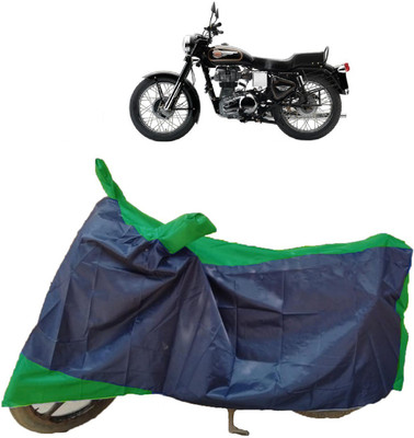 AutoFave Two Wheeler Cover for Royal Enfield(Bullet 350 Twinspark, Multicolor)