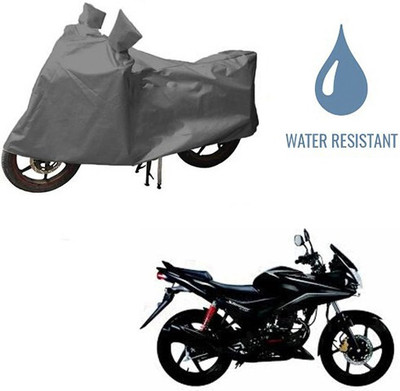DeepShakshi AUTOMOTIVE Waterproof Two Wheeler Cover for Honda(CBF Stunner, Grey)