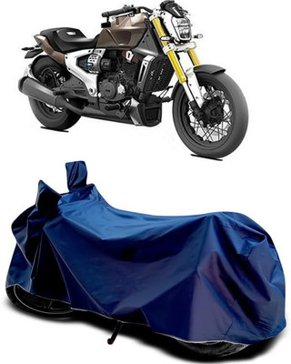 KEDIT Two Wheeler Cover for TVS(Zeppelin, Blue)