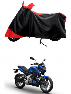 GROFATIK Two Wheeler Cover for Bajaj(Pulsar N160, Red)