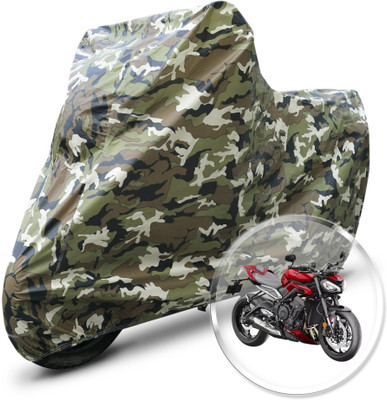 Neodrift Two Wheeler Cover for Triumph(Street Triple RS, Green)