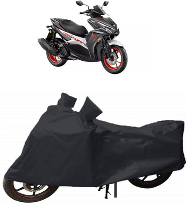 GANPRA Two Wheeler Cover for Yamaha(Aerox 155 Maxi, Black)