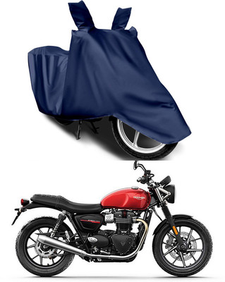 Furious3D Two Wheeler Cover for Triumph(Street Twin, Blue)