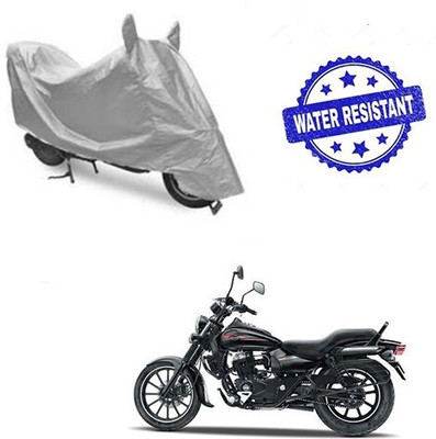 DeepShakshi AUTOMOTIVE Waterproof Two Wheeler Cover for Bajaj(Avenger 150 Street, Silver)