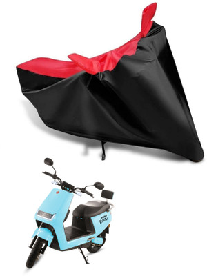 KEDIT Two Wheeler Cover for Hero(Electric EDDy, Red, Black)