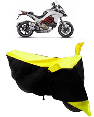 DeepShakshi AUTOMOTIVE Waterproof Two Wheeler Cover for Ducati(Multistrada, Yellow)