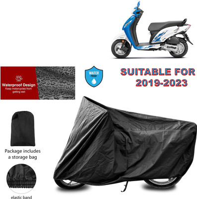 CODOKI Waterproof Two Wheeler Cover for Honda(Activa i, Black)