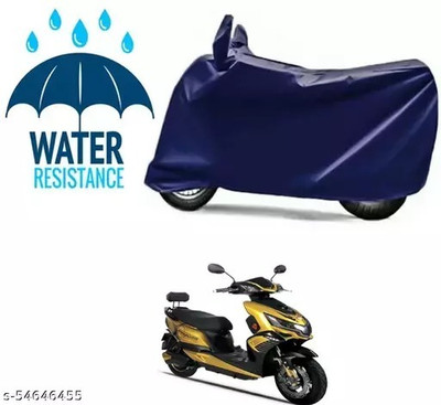 gurukul mart Waterproof Two Wheeler Cover for Indian(Dare, Blue)