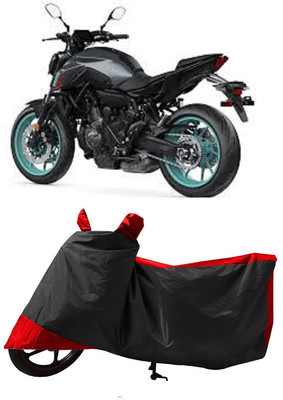 GROFATIK Two Wheeler Cover for Yamaha(MT 07, Red)