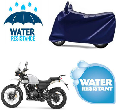 Mdstar Waterproof Two Wheeler Cover for Royal Enfield(Himalayan, Blue)