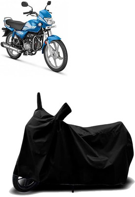 KEDIT Two Wheeler Cover for Hero(HF Deluxe, Black)