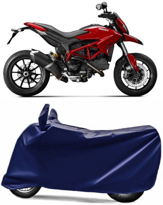 Mdstar Waterproof Two Wheeler Cover for Ducati(Hypermotard, Blue)