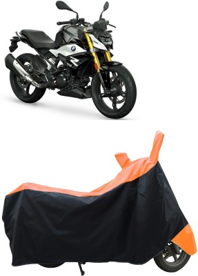 Coxtor Waterproof Two Wheeler Cover for BMW(G 310 R, Orange)