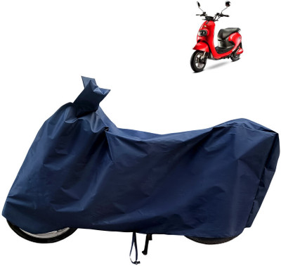 Horseyaart Waterproof Two Wheeler Cover for Evolet(Pony, Blue)