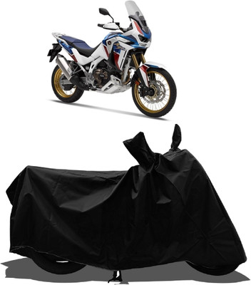 Tricway Waterproof Two Wheeler Cover for Honda(CRF1000L Africa Twin, Black)