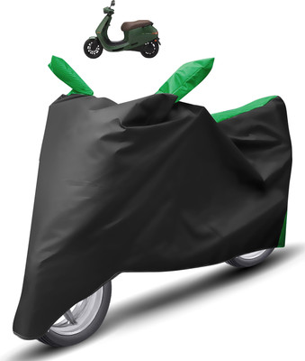 Caronix Two Wheeler Cover for Ola(Green)
