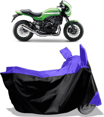 Amexride Two Wheeler Cover for Kawasaki(Z900 RS Cafe Racer, Multicolor)