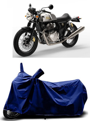 VESMEI Two Wheeler Cover for Royal Enfield(Continental GT, Blue)