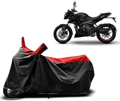 COTSHER Waterproof Two Wheeler Cover for Bajaj(Pulsar N160, Red)