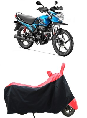 Coxtor Two Wheeler Cover for Hero(Passion Pro TR, Red)