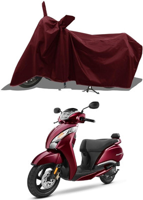 KANISHA ENTERPRISES Waterproof Two Wheeler Cover for TVS(Jupiter, Maroon)