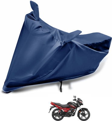Auto Hub Waterproof Two Wheeler Cover for Hero(Glamour, Multicolor)