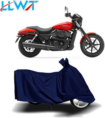 DeepShakshi AUTOMOTIVE Waterproof Two Wheeler Cover for Harley Davidson(Street 750, Blue)