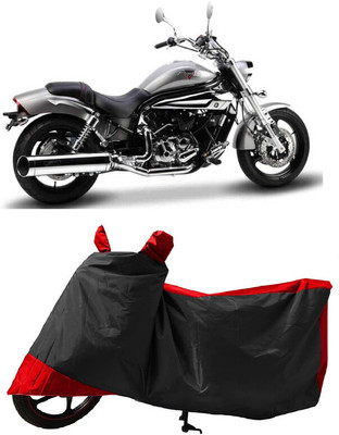 GROFATIK Two Wheeler Cover for Hyosung(Aquila Pro 650, Red)