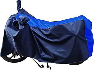 SK AUTO Waterproof Two Wheeler Cover for Hero(HF Deluxe, Blue)