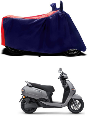 CODOKI Waterproof Two Wheeler Cover for TVS(iQube Electric, Red)