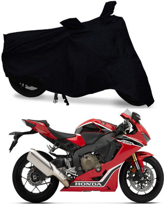 SK AUTO Waterproof Two Wheeler Cover for Honda(CBR 1000RR, Black)