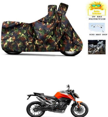 DeepShakshi AUTOMOTIVE Waterproof Two Wheeler Cover for KTM(790 Duke, Multicolor)
