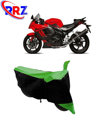 RRZ Waterproof Two Wheeler Cover for Hyosung(GT650R, Black, Green)