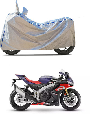 CODOKI Waterproof Two Wheeler Cover for Aprilia(RSV4, Silver)