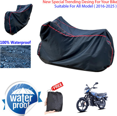AUTOCAD Waterproof Two Wheeler Cover for Bajaj(CT100, Black)