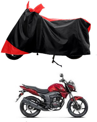 GROFATIK Two Wheeler Cover for Honda(Trigger, Red)